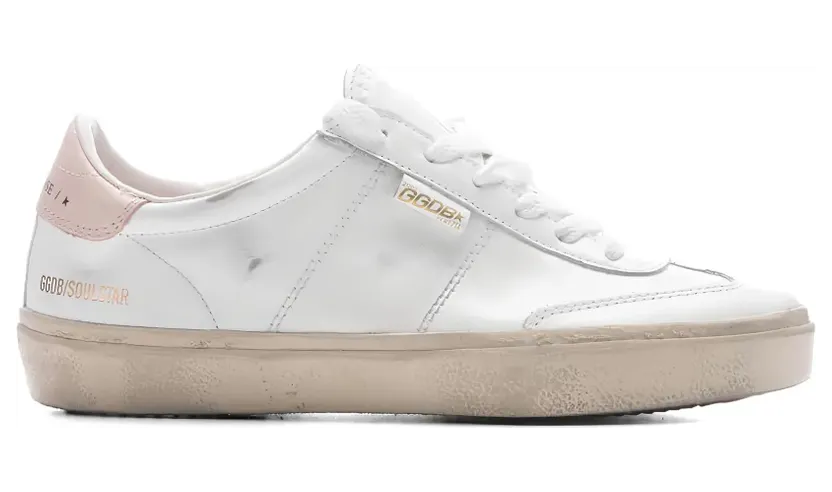 Golden Goose Soul Star Wildleder-Sneakers – Weiß (GWF00464F006931)