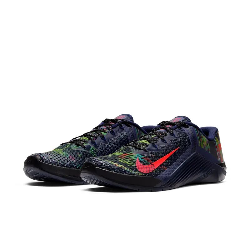 Nike Metcon 6 I Am Not A Robot Blue Void/Black-Flat Silver-Flash Crimson (CT1242-400)