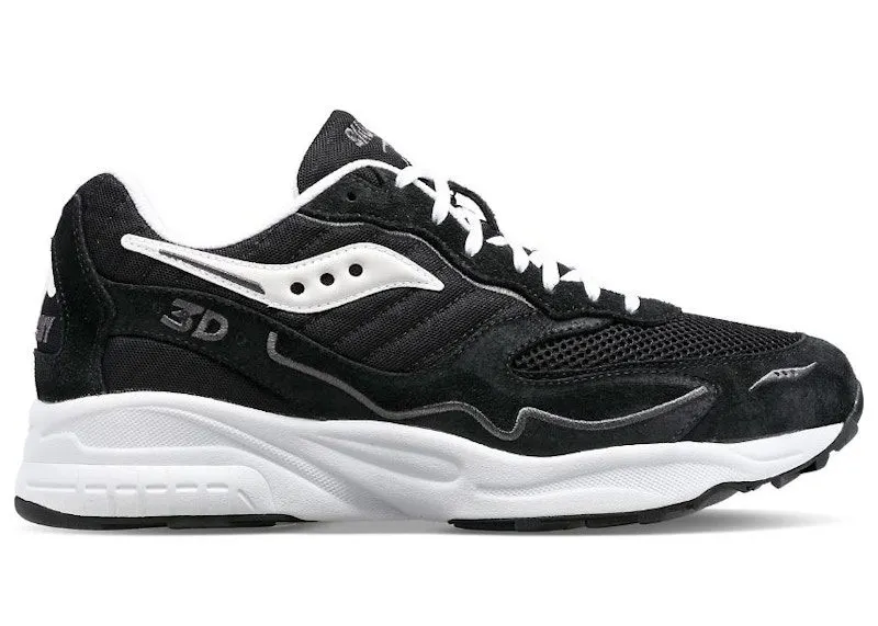 Saucony 3D Grid Hurricane Black White (S70699-2)