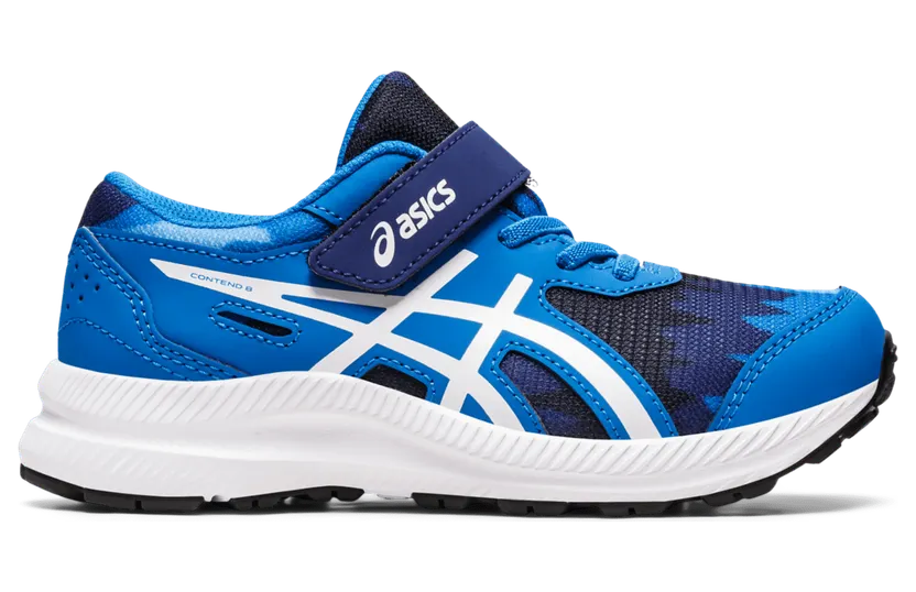 Asics Contend 8 Print Ps Electric Blue/White (1014A293.400)