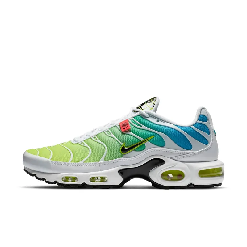 Nike Air Max Plus Worldwide White/White-Blue Fury-Black-Volt (CK7291-100)