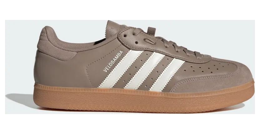 Adidas Velosamba Leren Chalky Brown / Chalk White / Core Black (KH7280)