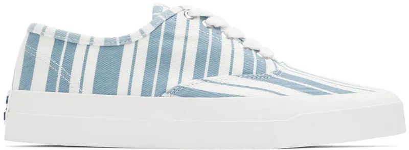 Maison Kitsuné Blue & White Canvas Laced (IU04837WW4005)