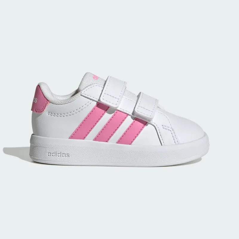 Adidas Grand Court 3.0 Peuters Cloud White / Bliss Pink / Bliss Pink (JP9376)