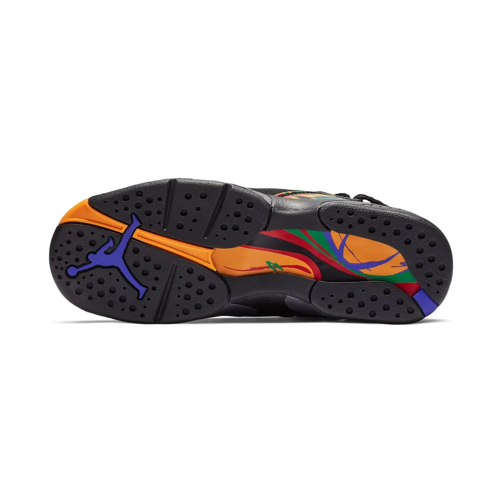 Jordan 8 Retro Tinker Air Raid (GS) Black/Light Concord-Aloe Green (305368-004)