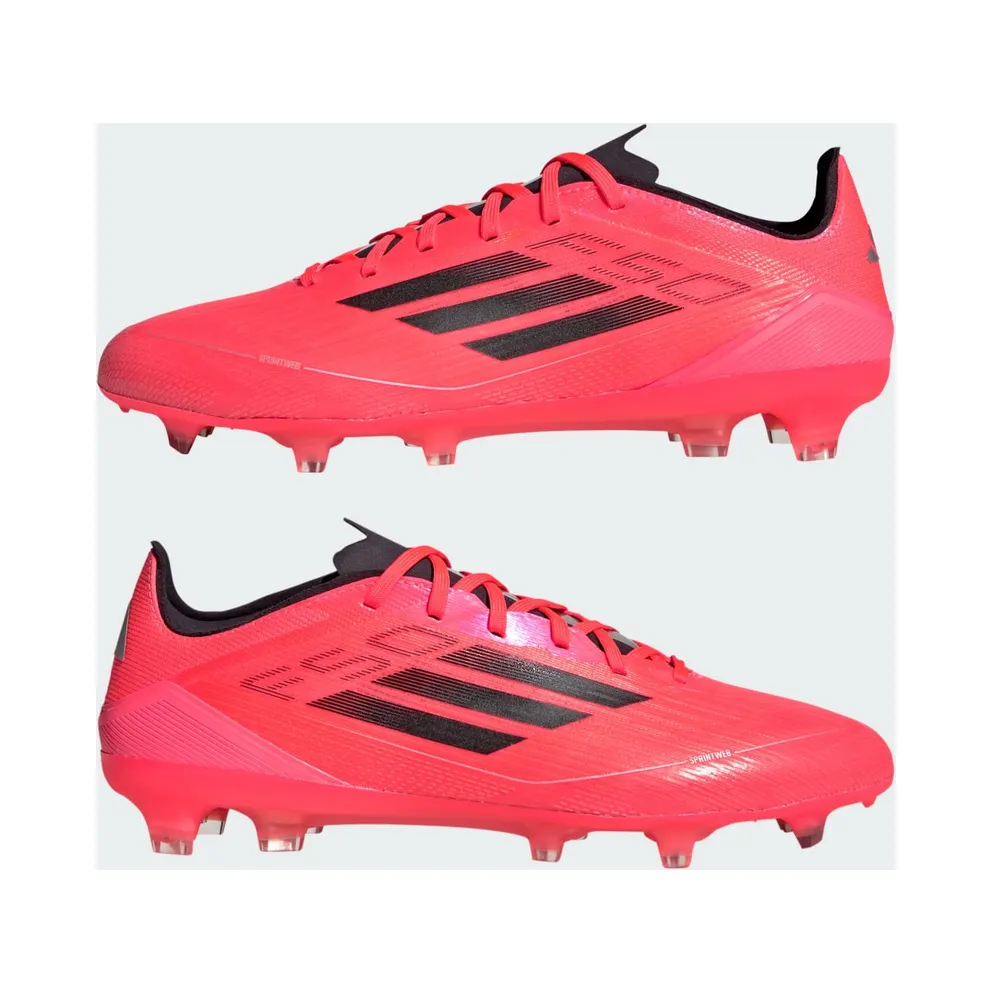 Adidas F50 Pro FG “Turbo Aurora Black Platinum Metallic” (IE0597)