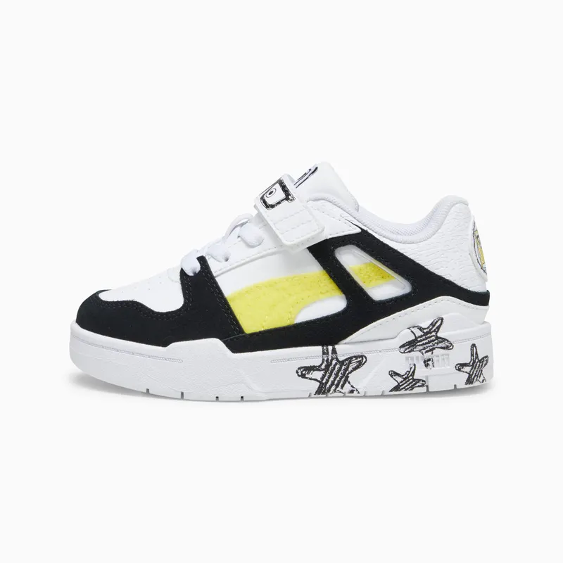Puma x SPONGEBOB SQUAREPANTS Slipstream White/Black (393894-01)