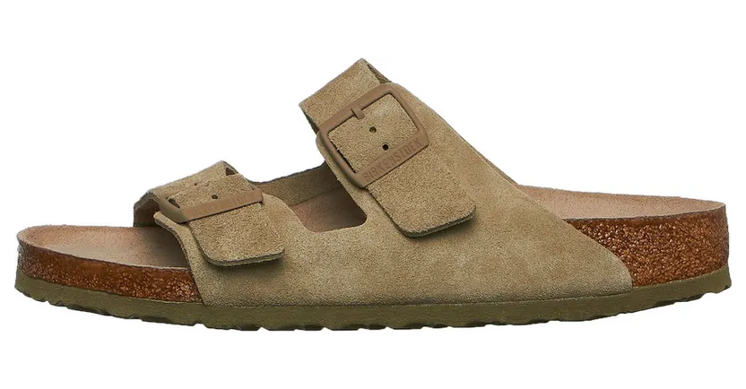 Birkenstock Arizona BS Suede Faded Khaki (1019045)
