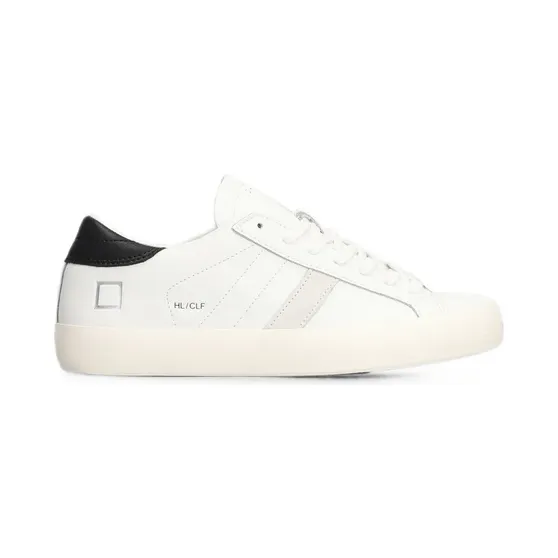 D.A.T.E. Hill Low leather “White” (W451HLCAWB)