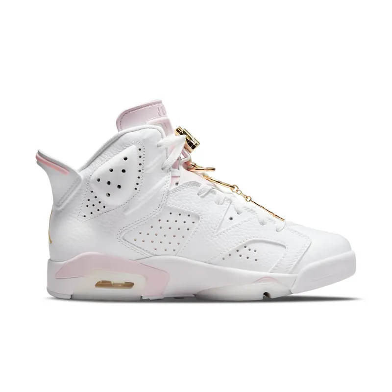 Air Jordan 6 Retro Gold Hoops (2021) (DH9696-100)