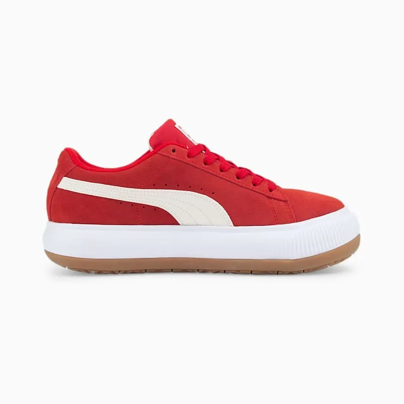 PUMA Suede Mayu Women’ High Risk Red/White/Gum (380686-08)