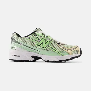 New Balance 740 Bungee Lace Mint Flash Ash Wood Lab Green (PZ740YC)