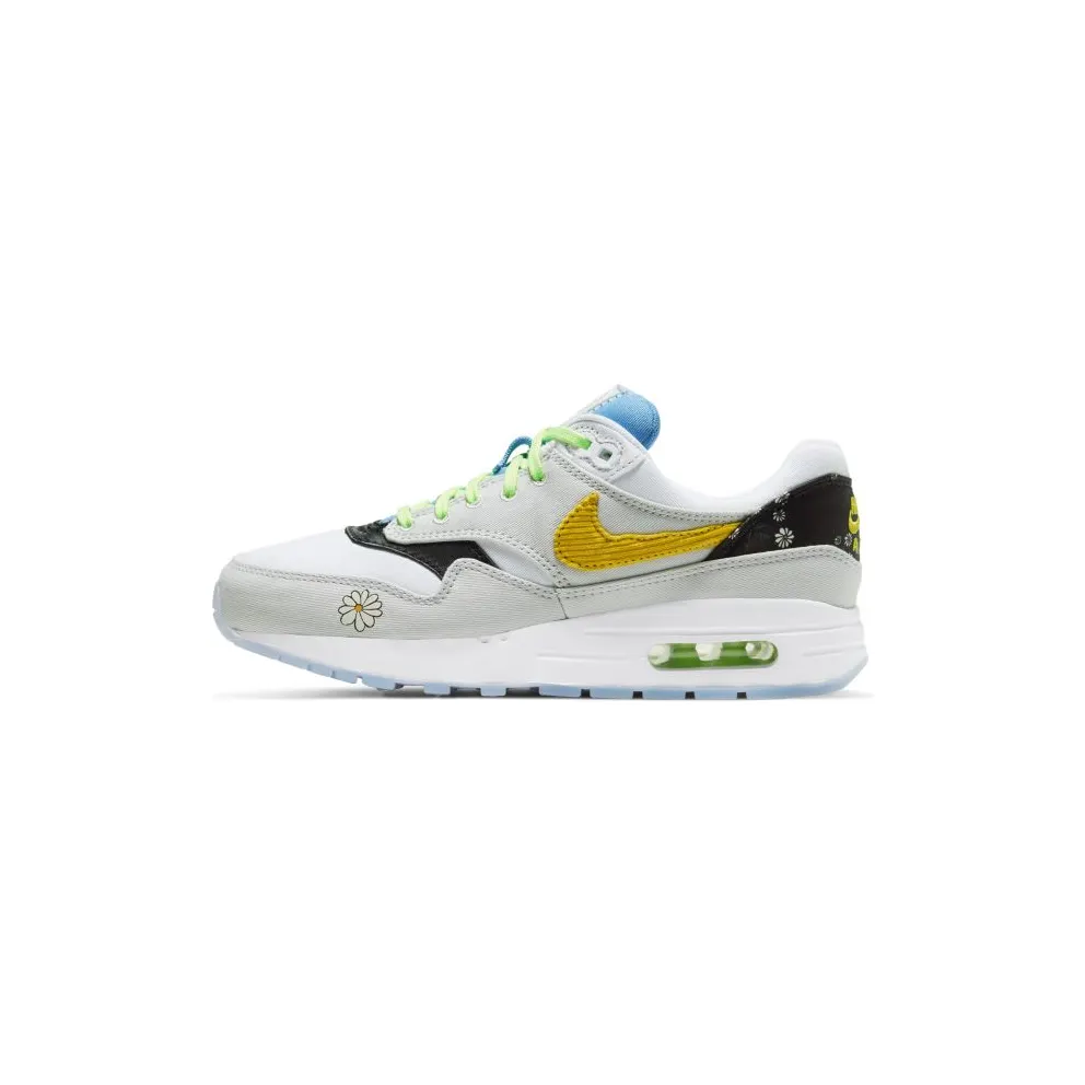 Nike Air Max 1 Daisy (GS) White/Black (CW5861-100)