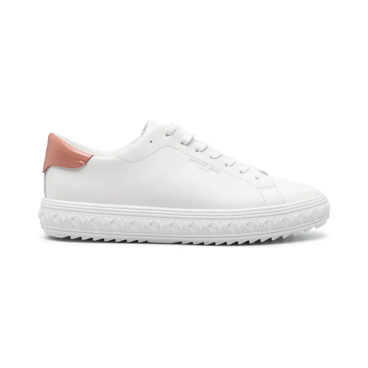 Michael Kors Leren met logo-reliëf “White” (43R4GVFS1L689)