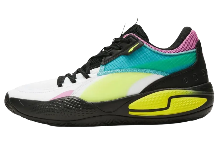 Puma COURT RIDER SWXP “White Yellow Alert” (377420-01)