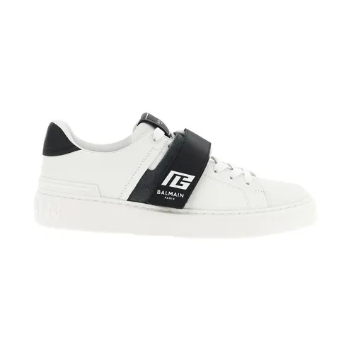 Balmain B-Court “White/Black” (GM1VI412LGFBEAB)