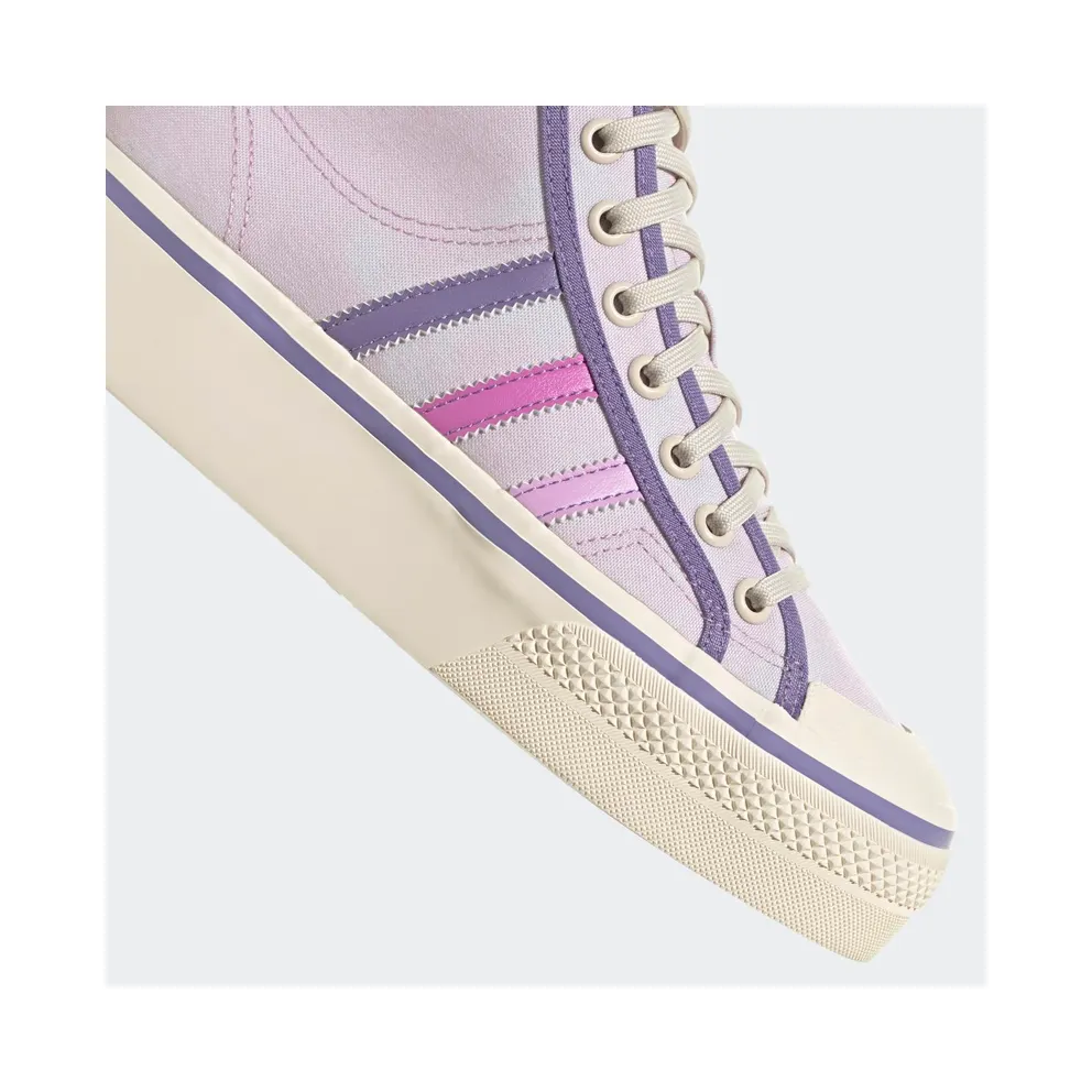 Adidas Nizza Platform Mid Almost Pink / Pulse Lilac / Wonder White (GX4608)