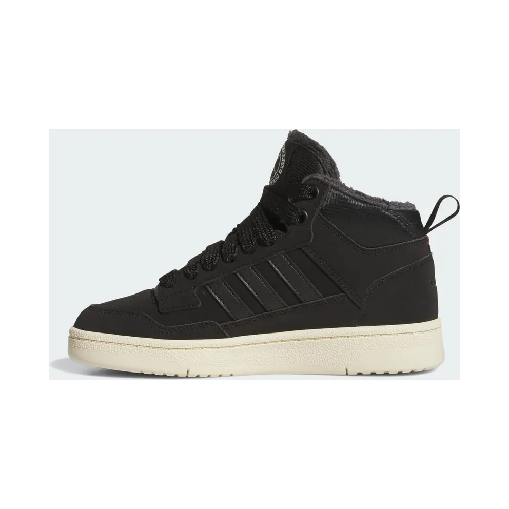 Adidas Rapid Court Mid Winterized Core Black / Carbon / Cream White (JR1027)