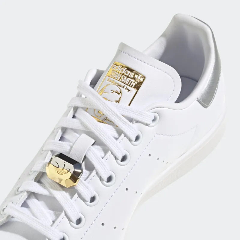 Adidas Stan Smith Cloud White / Silver Metallic / Gold Metallic (HQ4243)