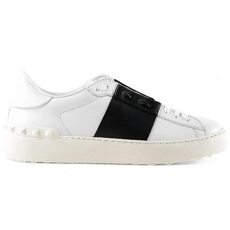Valentino Garavani Open White Black Band White (QW2S0781BLU_A01)
