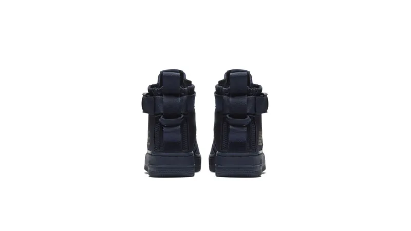 Nike SF Air Force 1 Mid Obsidian Black (GS) Obsidian/Obsidian-Black (AJ0424-400)