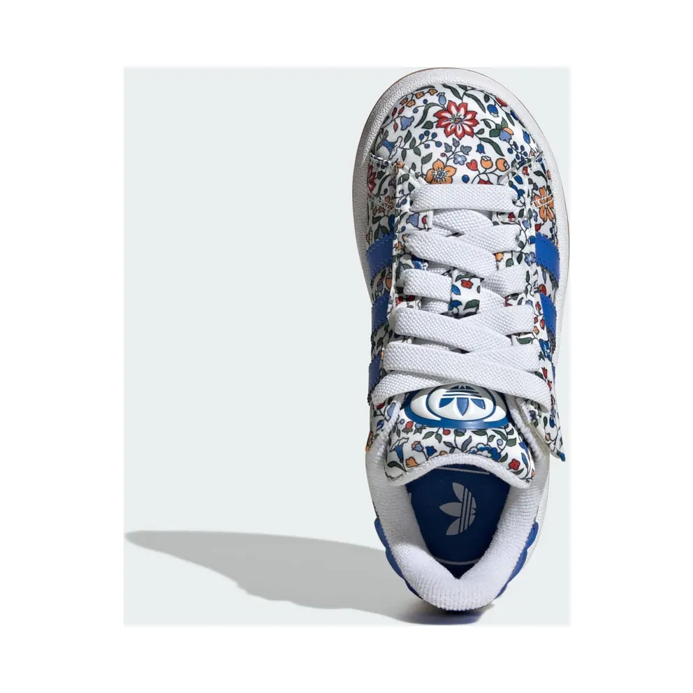 Adidas Campus 00s x Liberty London Comfort Closure with Elastische Veters Kids Blue / Blue / Off White (JS3806)