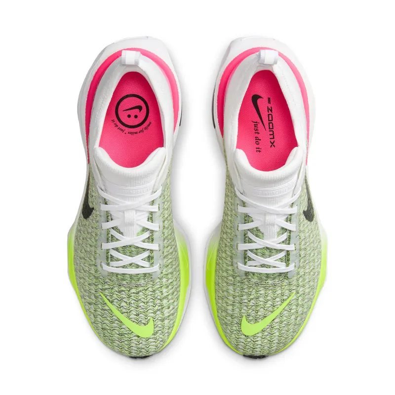 Nike ZoomX Invincible Run 3 White Volt Hyper Pink (FN6821-100)