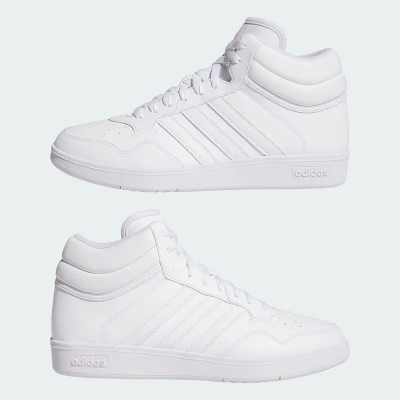 Adidas Hoops 4.0 Mid Cloud White / Cloud White / Core Black (JQ9996)