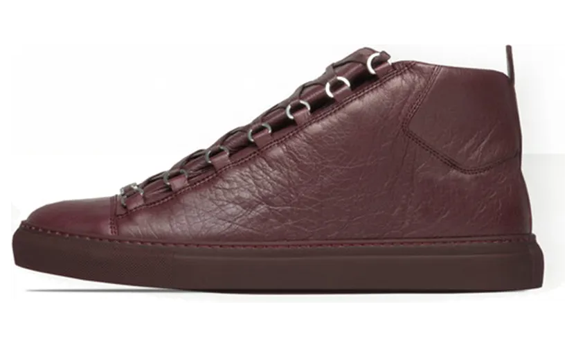 Balenciaga Arena High ‘Rouge Bordeaux’ (483497WAY406204)