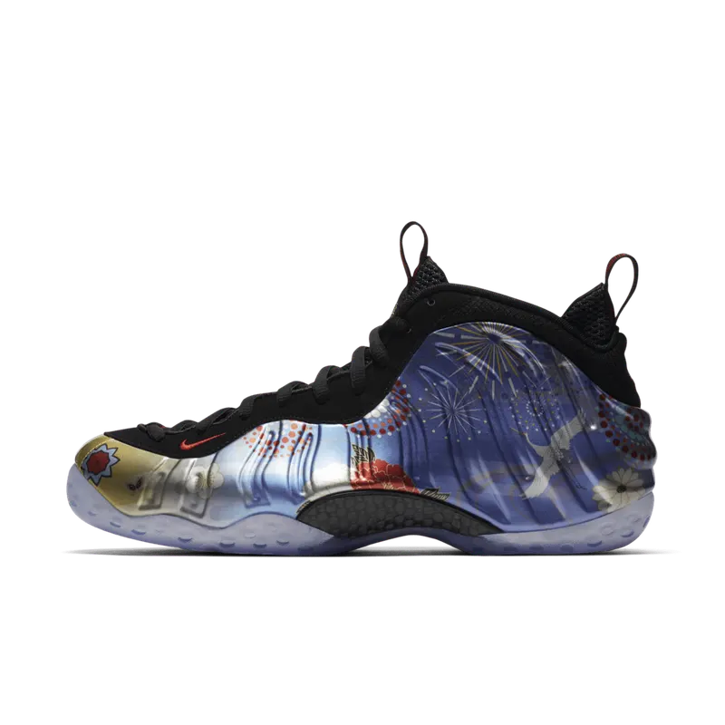 Nike Air Foamposite One Lunar New Year 2018 Black/Habanero Red-Black (AO7541-006)