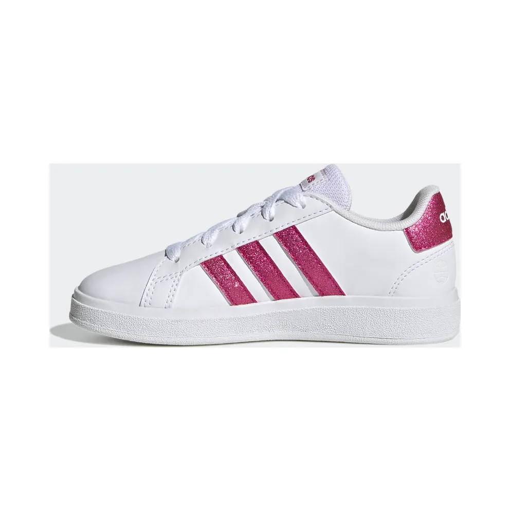 Adidas Grand Court Lifestyle Tennis Lace-Up Cloud White / Team Real Magenta / Cloud White (GY4764)