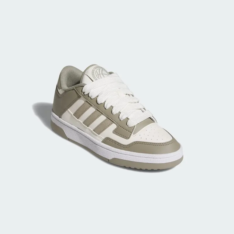 Adidas Rapid Court Low Silver Pebble / Cloud White / Cloud White (JR0165)