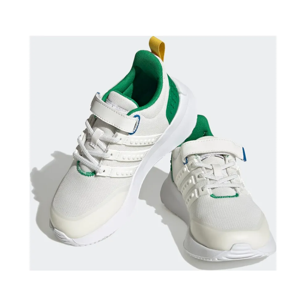 Adidas adidas x LEGO® Racer TR21 Elastic Lace and Top Strap Core White / Core White / Green (HQ1315)