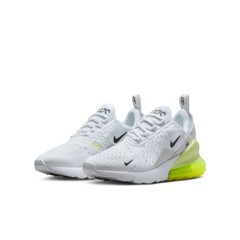 Nike Air Max 270 White Limelight Vast Grey Anthracite (943345-123)