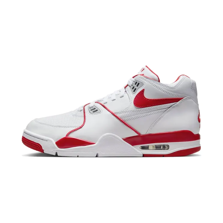 Nike Air Flight ’89 OG “White / Wolf Grey / Varsity Red” (HM3467-100)