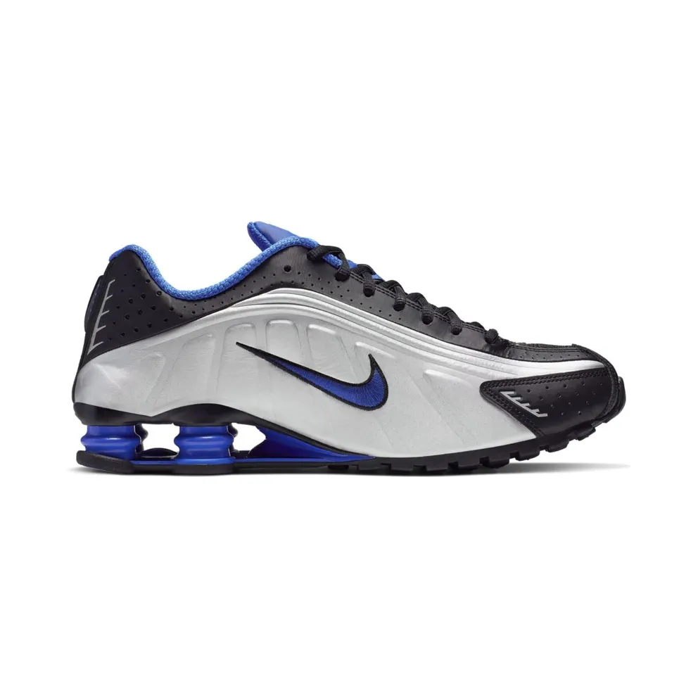 Nike Shox R4 Racer Blue Black/Metallic Silver-Racer Blue (104265-047)