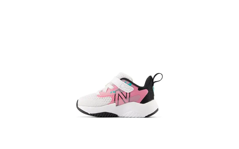 New Balance Rave Run v2 Bungee Lace White Real Pink Black (ITRAVFP2)