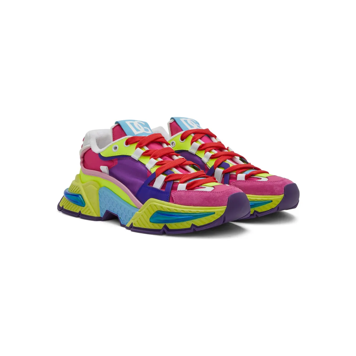 Dolce & Gabbana Multicolor Airmaster Sneakers (CS1984 AY338) (4)