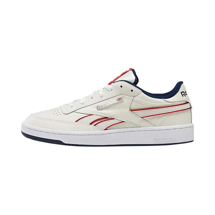 Reebok Club C Revenge Plus “Chalk Navy Red” (DV8634)