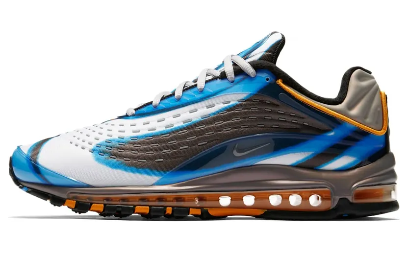 Nike Air Max Deluxe ‘Photo Blue’ Photo Blue/Wolf Grey-Orange Peel-Black (AJ7831-401)