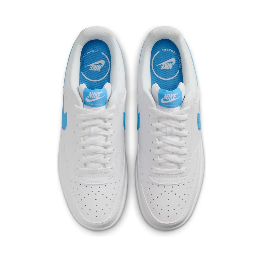 Nike Court Vision Low White University Blue (HJ9105-100)