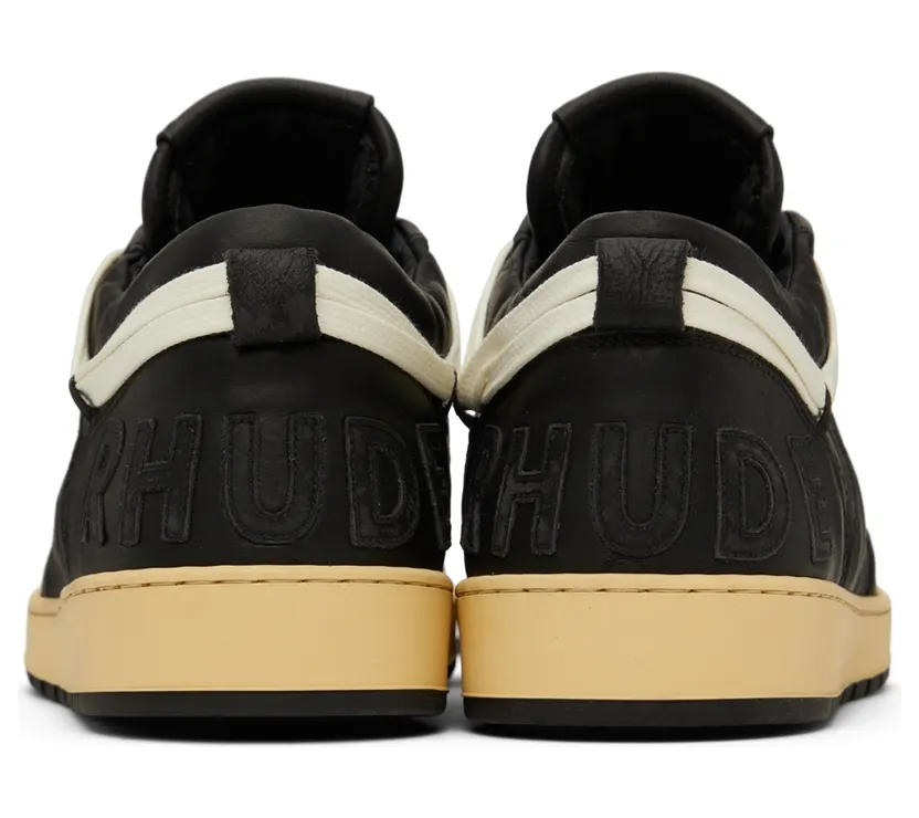 Rhude SSENSE Exclusive Black Rhecess Low Sneakers (RHSS22FO23178372) (2)