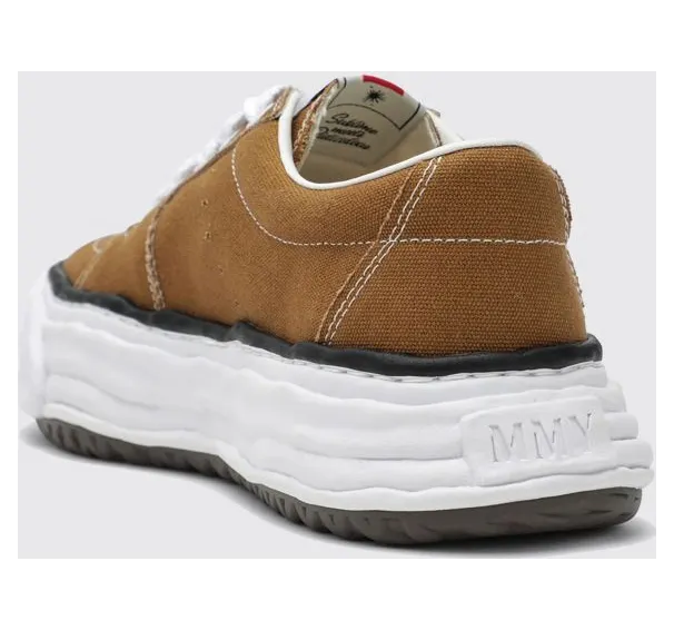 Maison Mihara Yasuhiro Eric Canvas Low-Top Platform Sneakers Brown (A16FW703BR) (2)