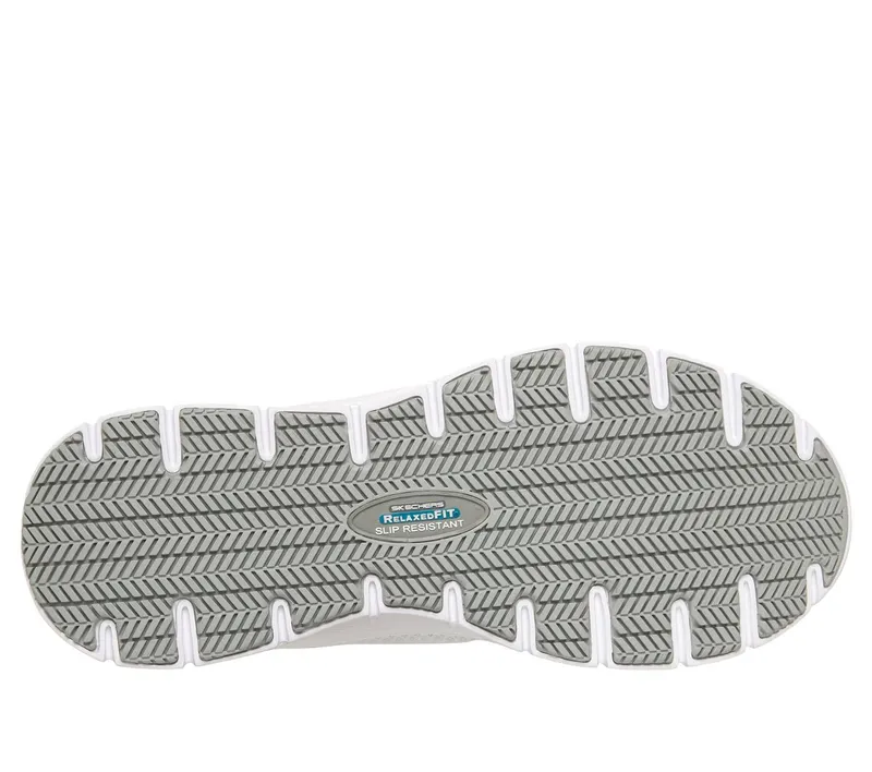 Skechers Work Slip-Resistant Relaxed Fit: Flex Advantage – Bendon Sneaker White