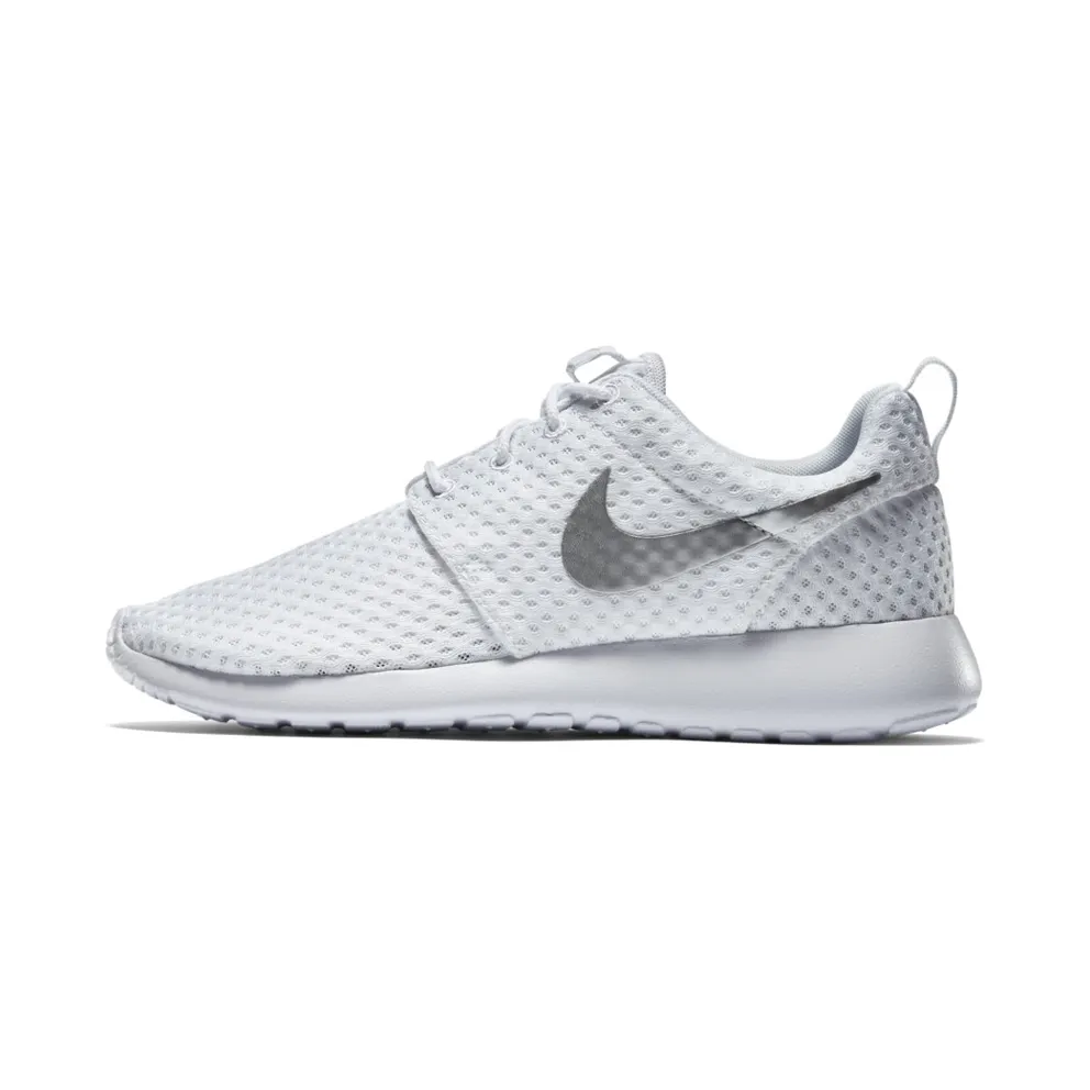 Nike Roshe One BR White Metallic Platinum (W) White/Metallic Platinum (724850-100)