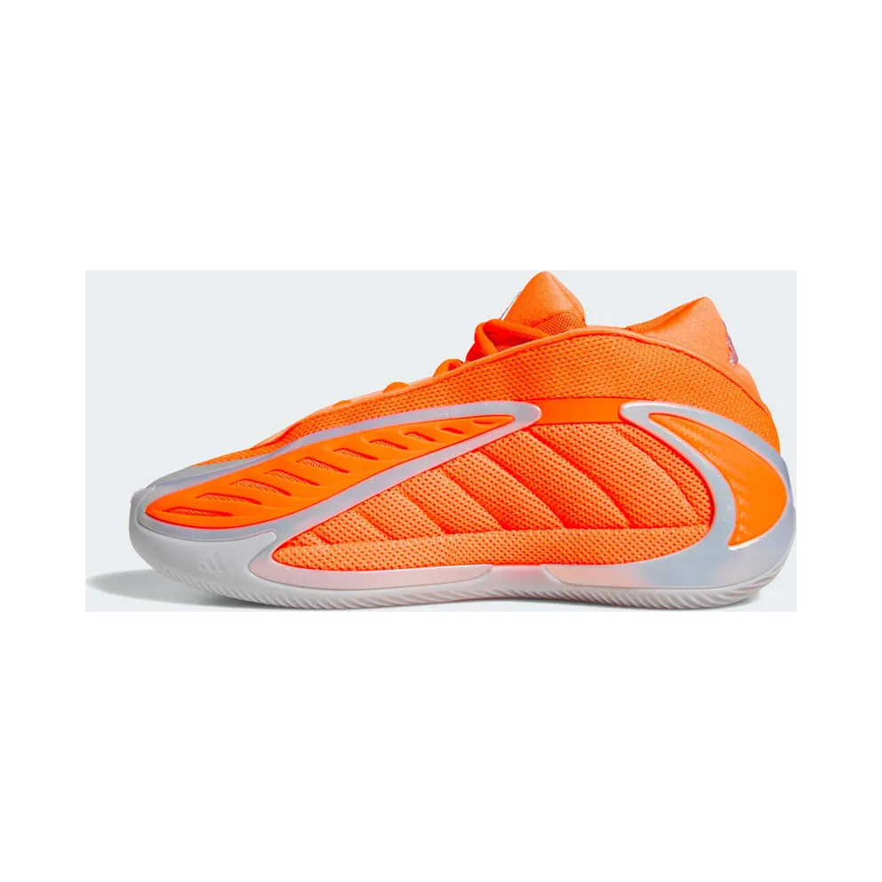 Adidas Anthony Edwards 2 J Lucid Orange / Silver Metallic / Grey One (KI1655)