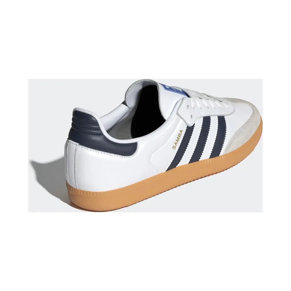 adidas Samba OG Cloud White / Night Indigo / Gum (IF3814)
