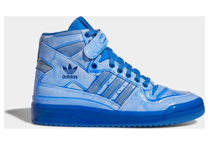adidas Jeremy Scott Forum Dipped Schuh Blue / Blue / Blue (G54995)