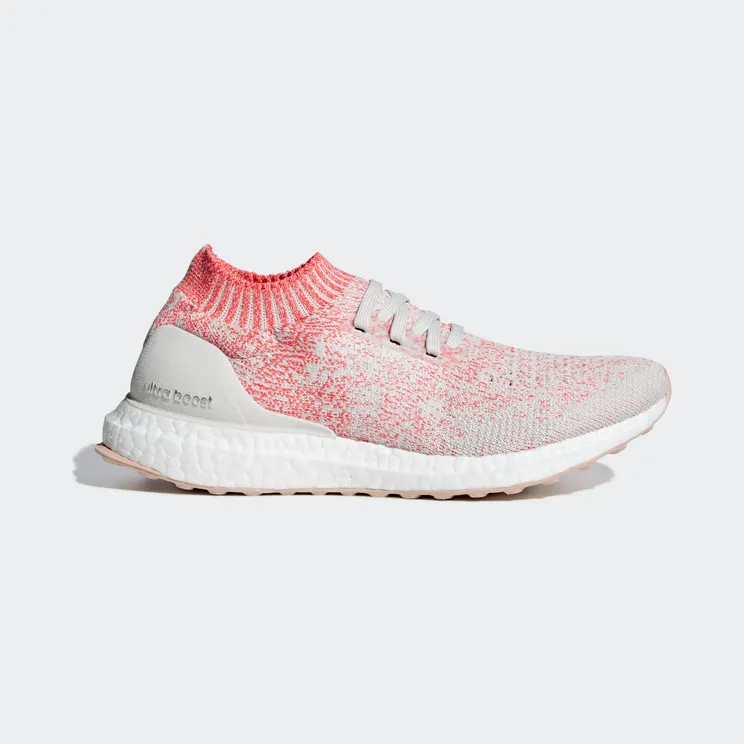 Adidas UltraBoost Uncaged ‘Raw White Shock Red’ Raw White/Raw White/Shock Red (B75863)