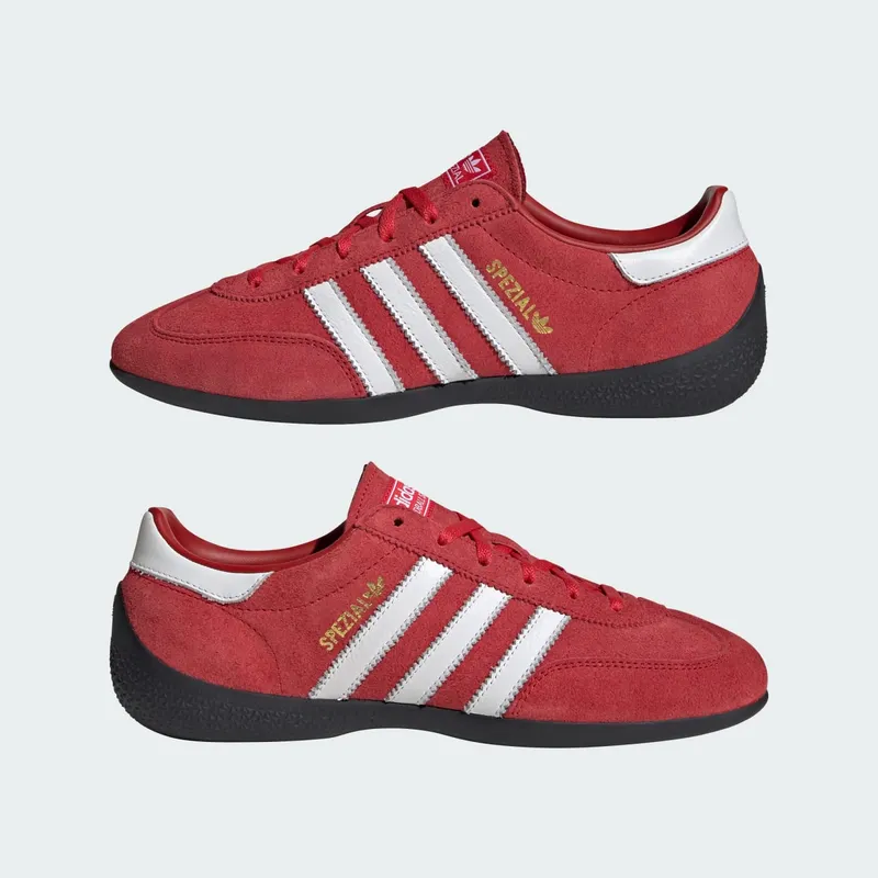 Adidas HANDBALL SPEZIAL LO PRO Shoes Better Scarlet / Cloud White / Gold Metallic (KJ3626)